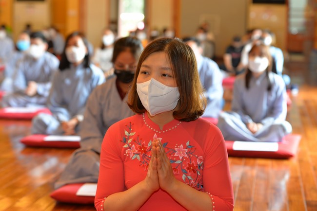 The Vesak Great Ceremony at Hoang Phap Temple in Jeonju City - South Korea